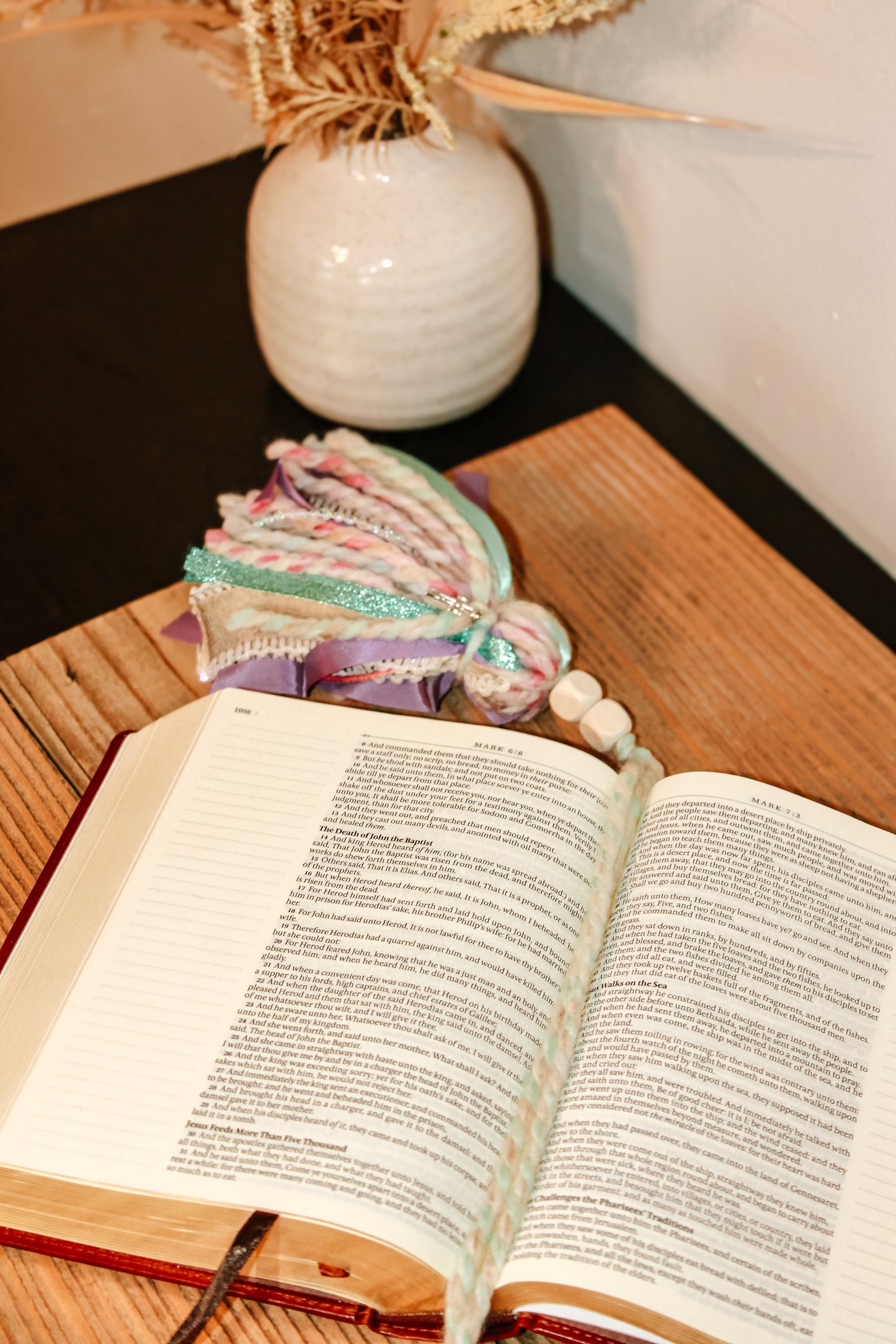 Luke 21:19 Bible Tassel