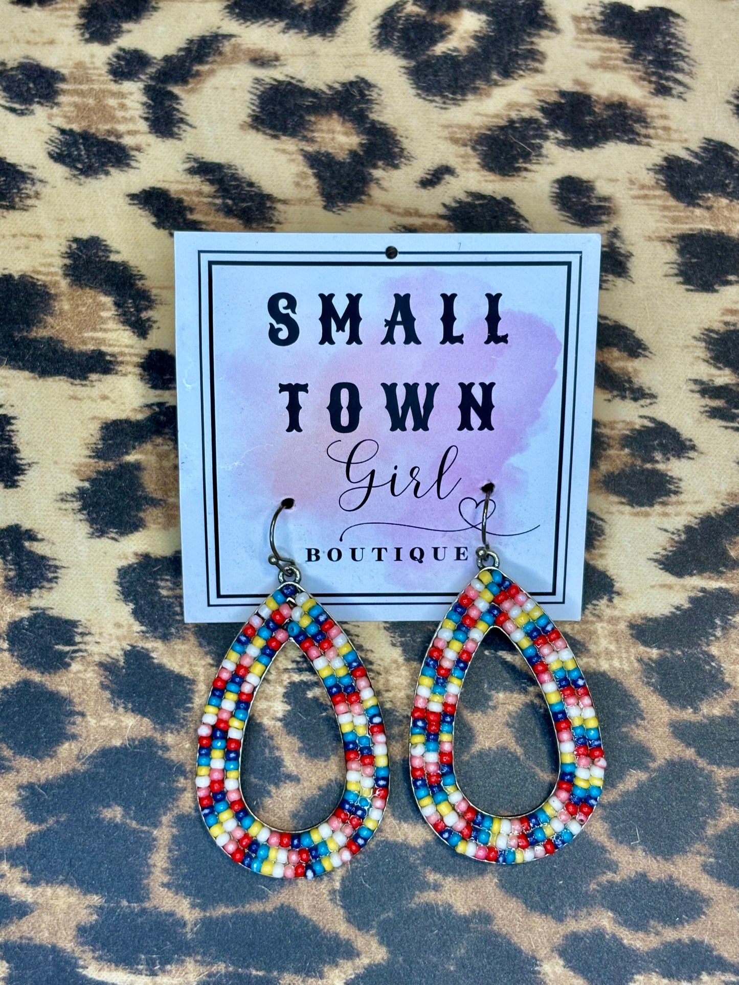 Colorful Beaded Earrings