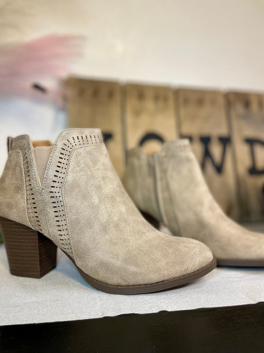 Taupe Booties