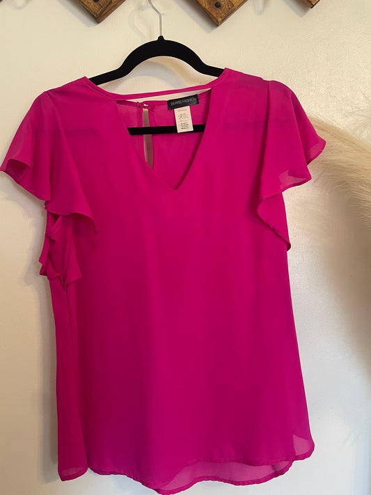 SALE | Pink Blouse | MEDIUM