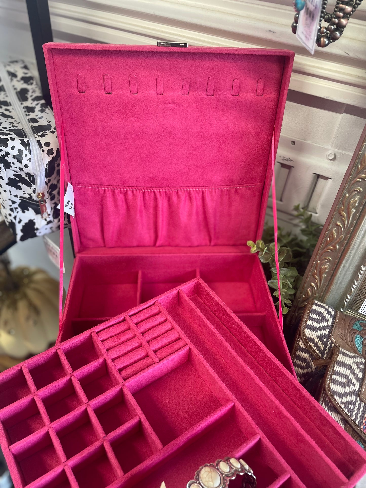 Hot Pink Jewelry Box