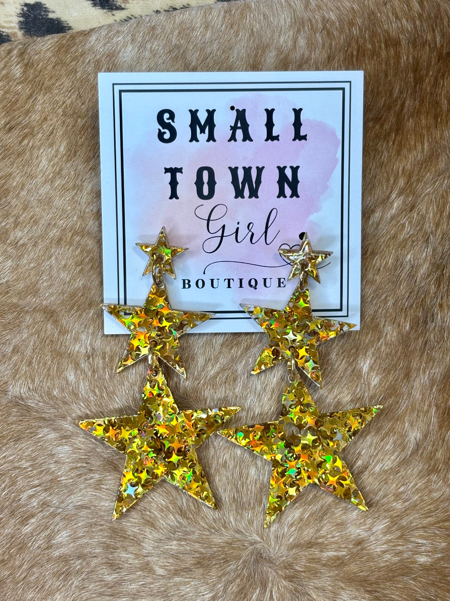 Goldie Star Earrings
