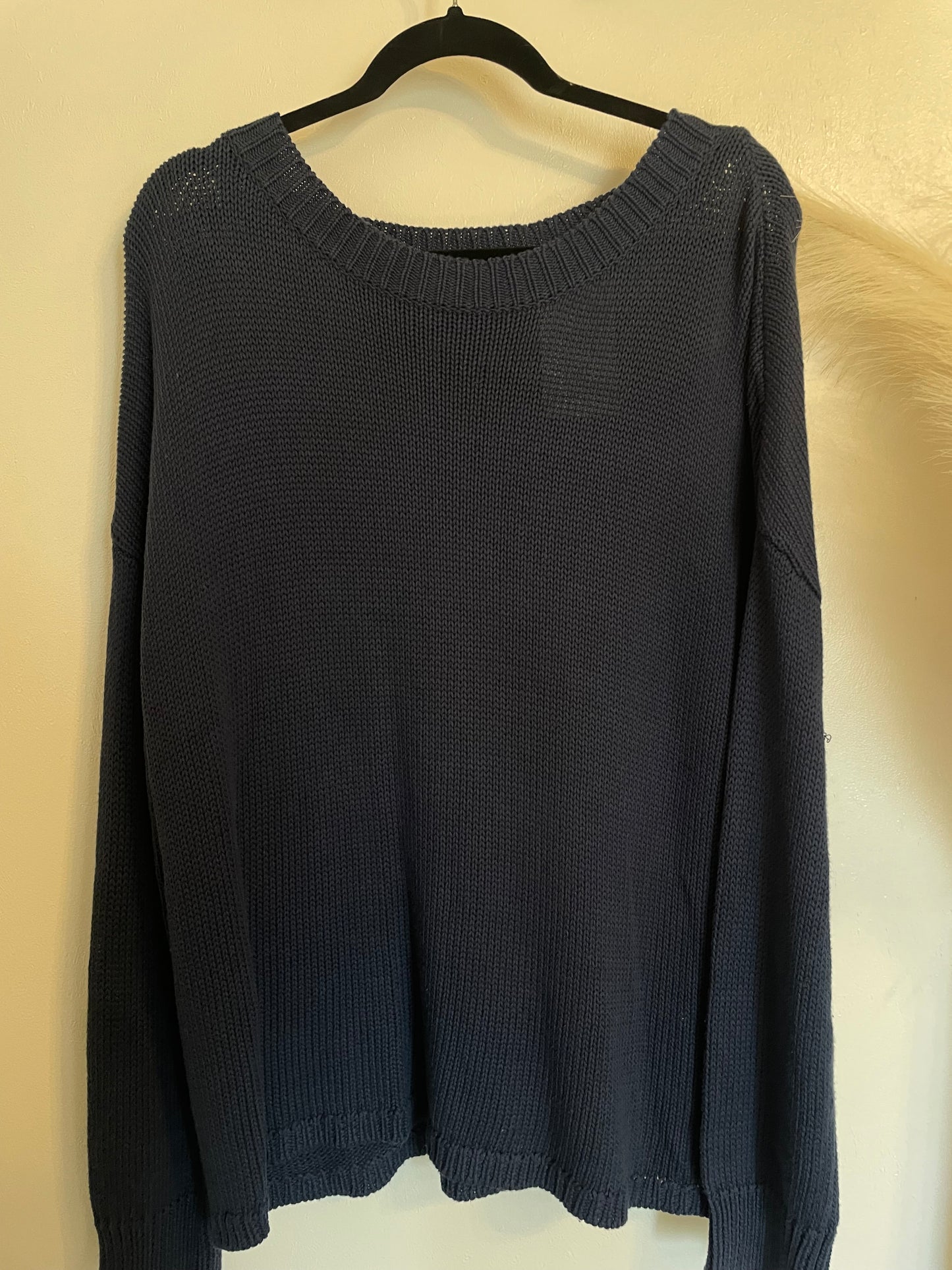 SALE | Navy Sweater | LARGE