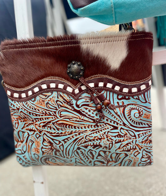 Tooled Leather Purse