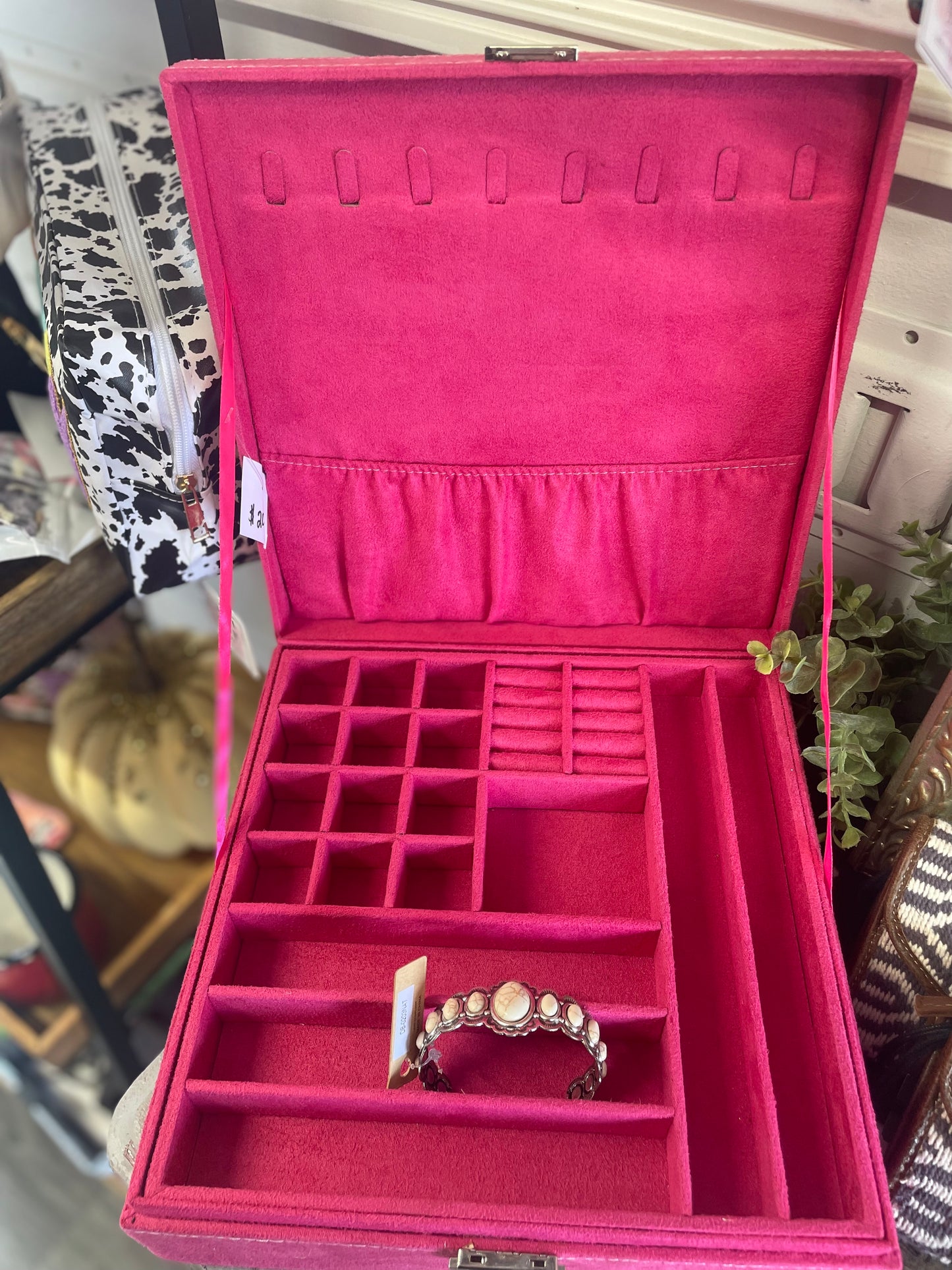 Hot Pink Jewelry Box