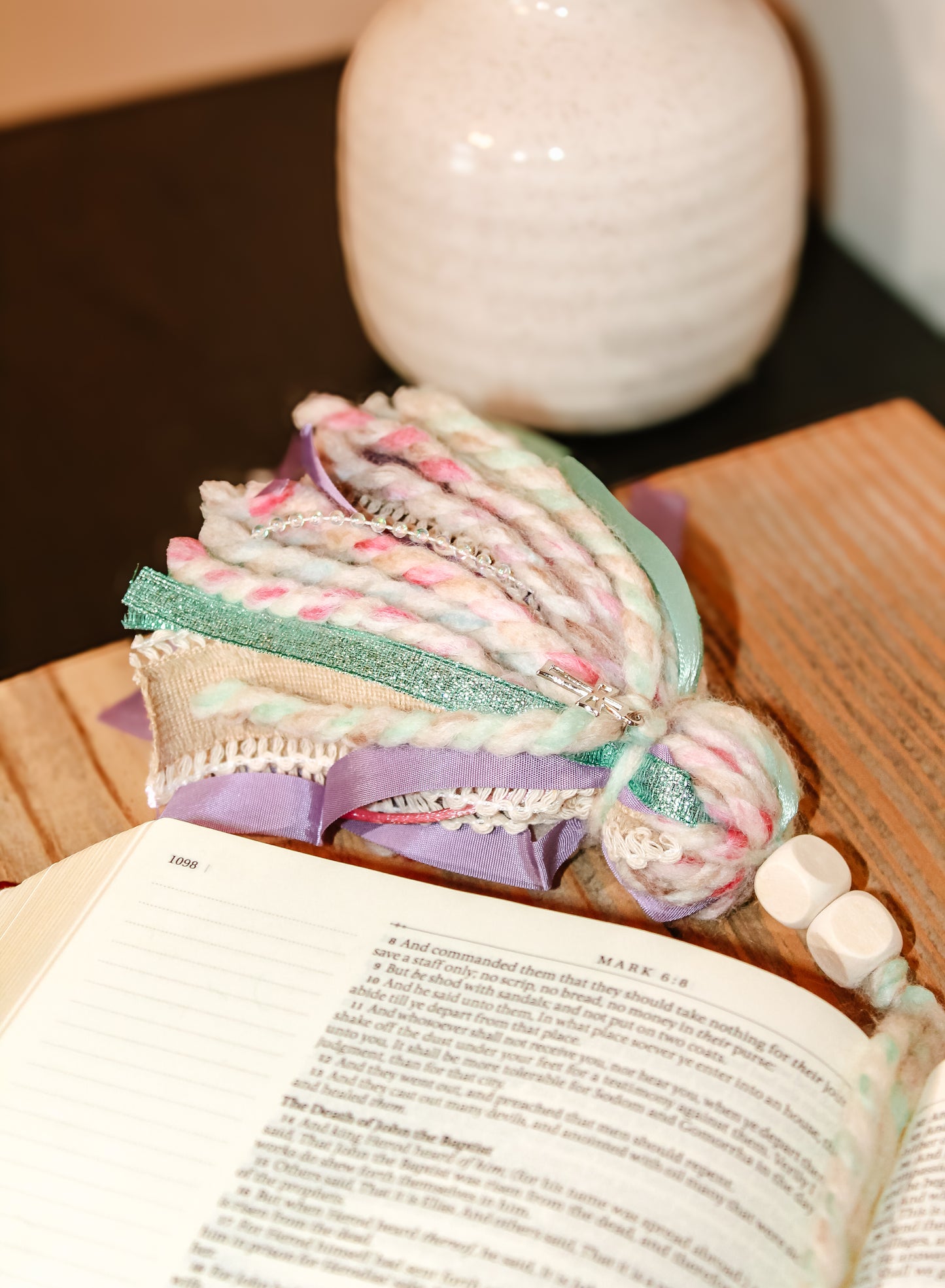 Luke 21:19 Bible Tassel