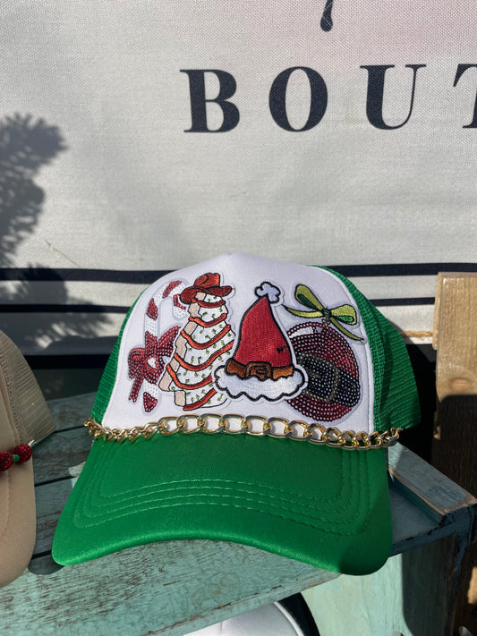 Favorite Things Christmas Trucker Hat