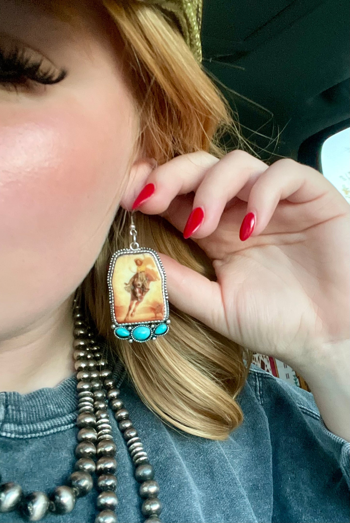 Cowboy Up Earrings