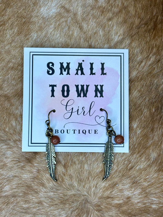 Indian Feather Earrings