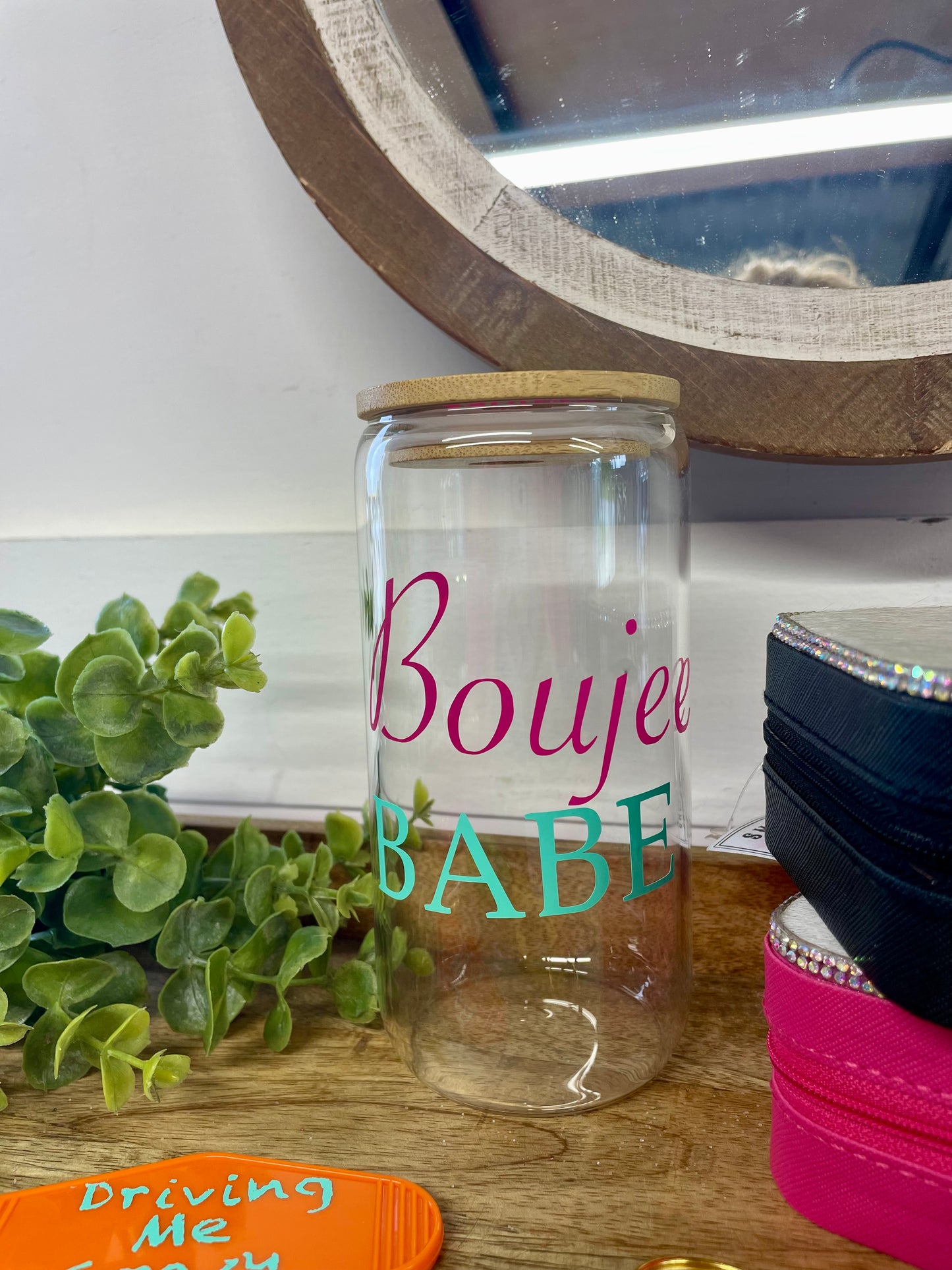 Boujee Babe Glass Tumbler