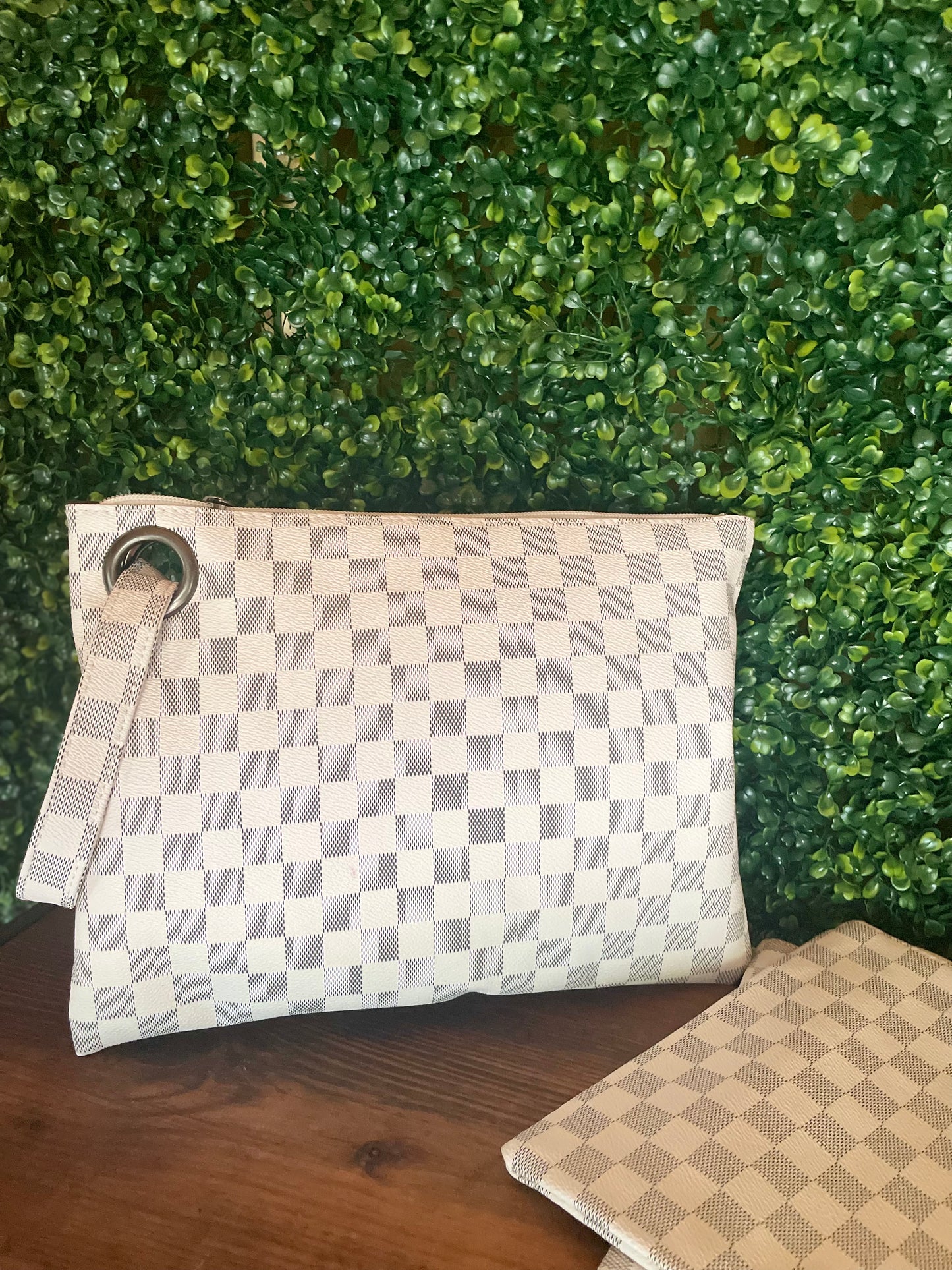 Checkered Handbag