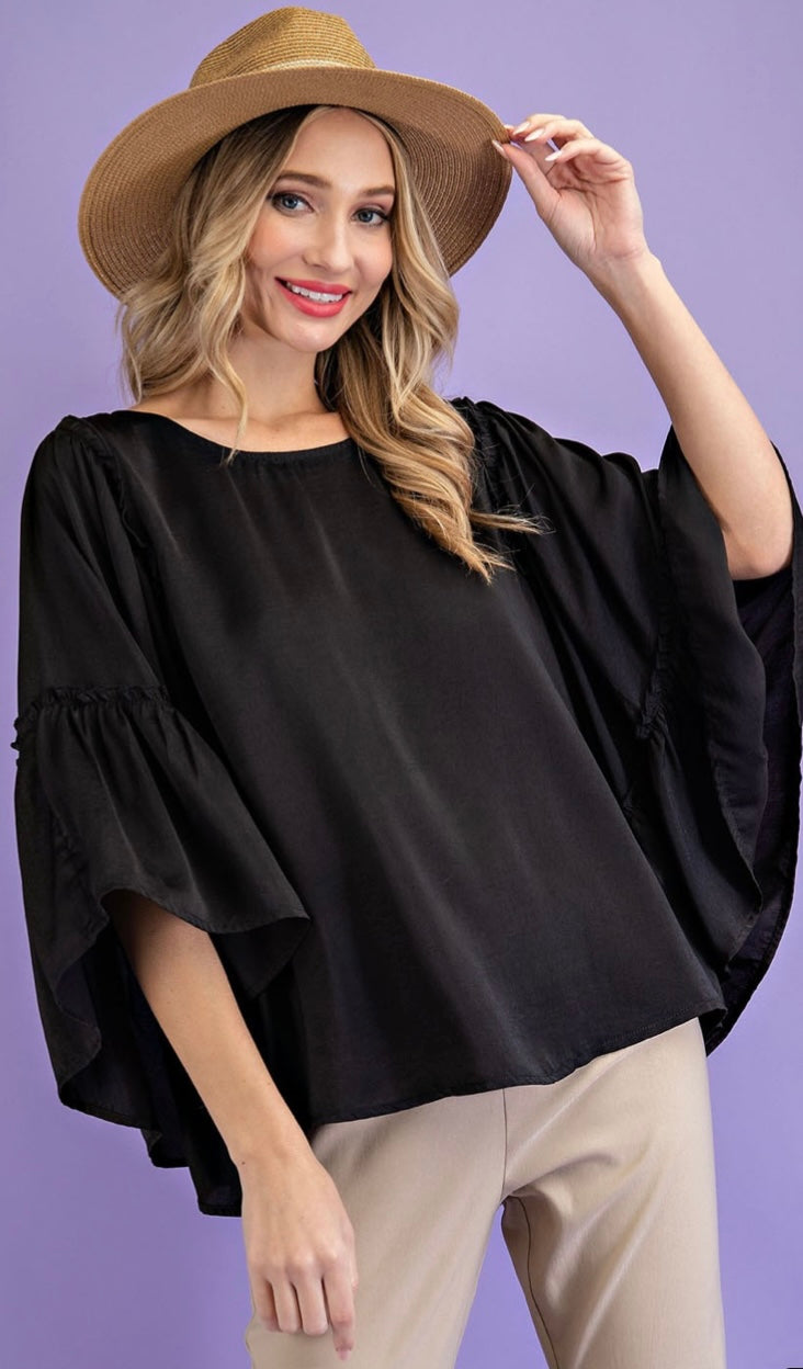 Black Bell Sleeve