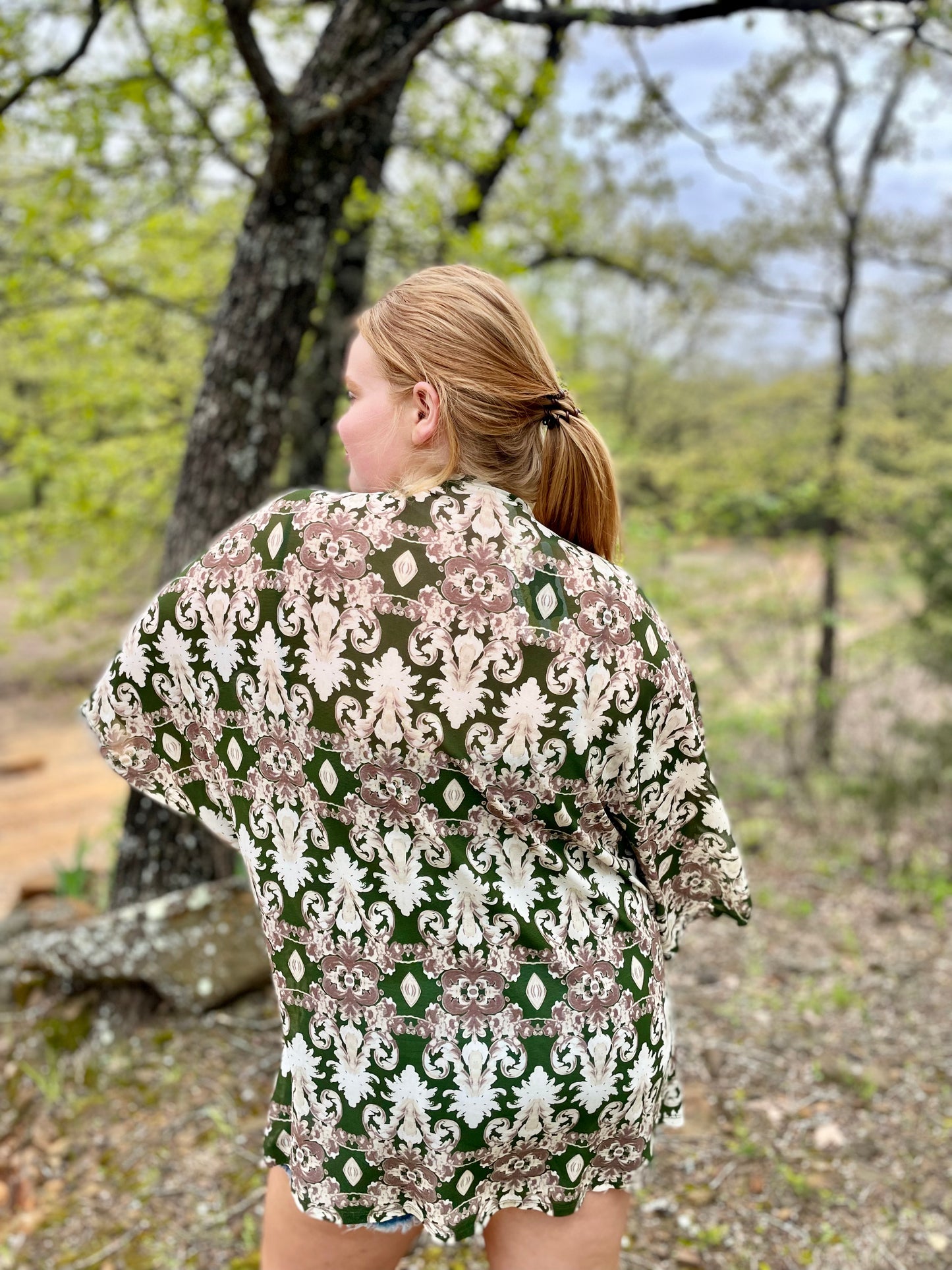 The Classic Cardigan - Green