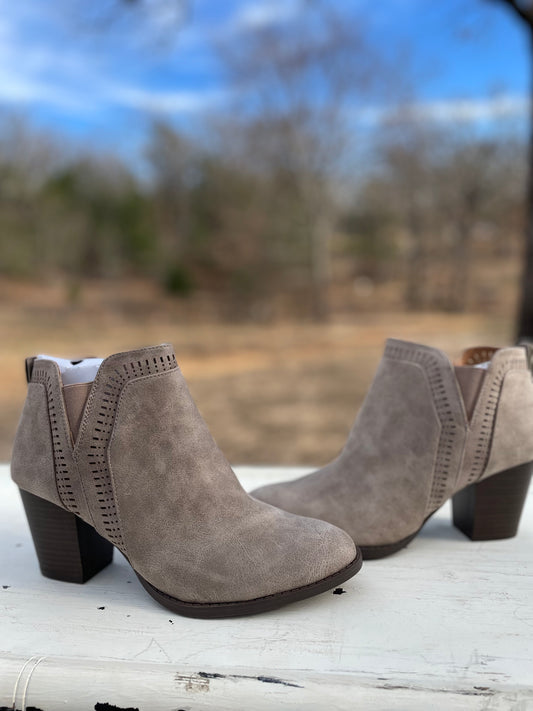 Taupe Booties