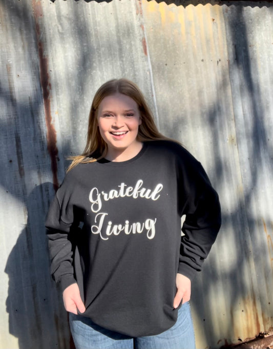 Grateful Living Sweatshirt